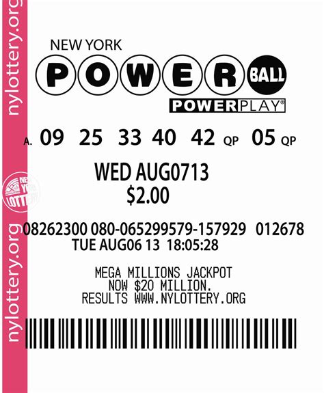 ny lottery ticket|new york powerball official site.